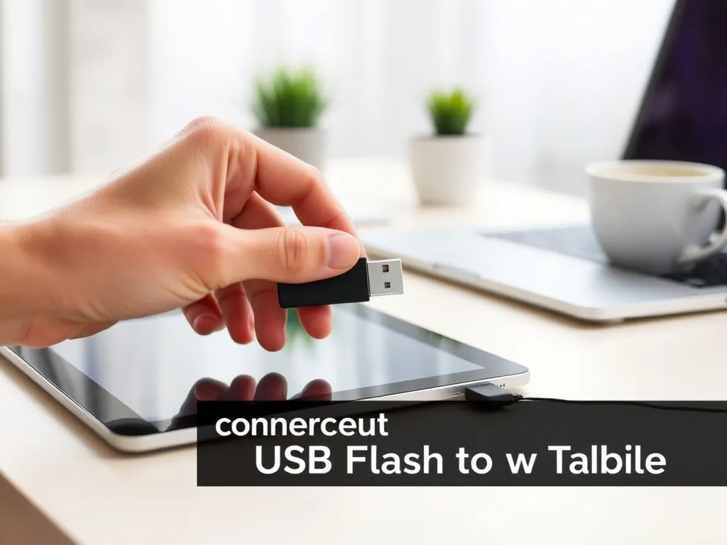 Jak podłączyć pendrive do tabletu?