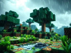 Jak używać komenda na deszcz w Minecraft? Przewodnik krok po kroku